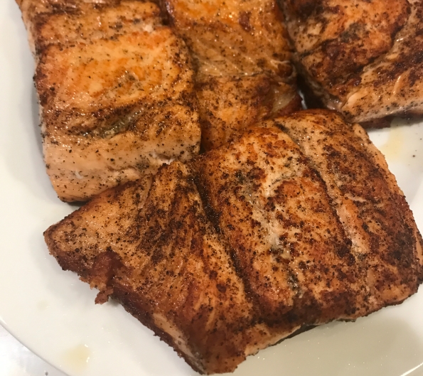Ginger sriracha soy salmon – The Funky Oven